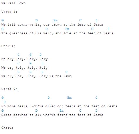 chords fall|fall worship song.